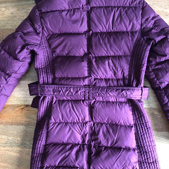 Authentic Burberry Brit Down Puffer Purple XS - Picture 3 of 9